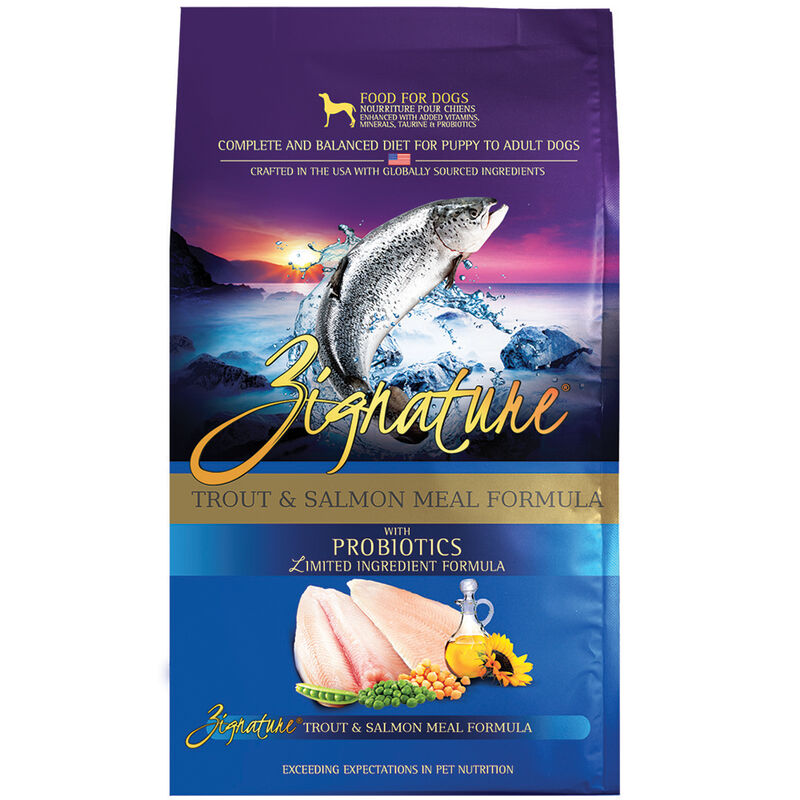 Zignature, Limited Ingredient - Grain Free - Trout & Salmon Meal image number null